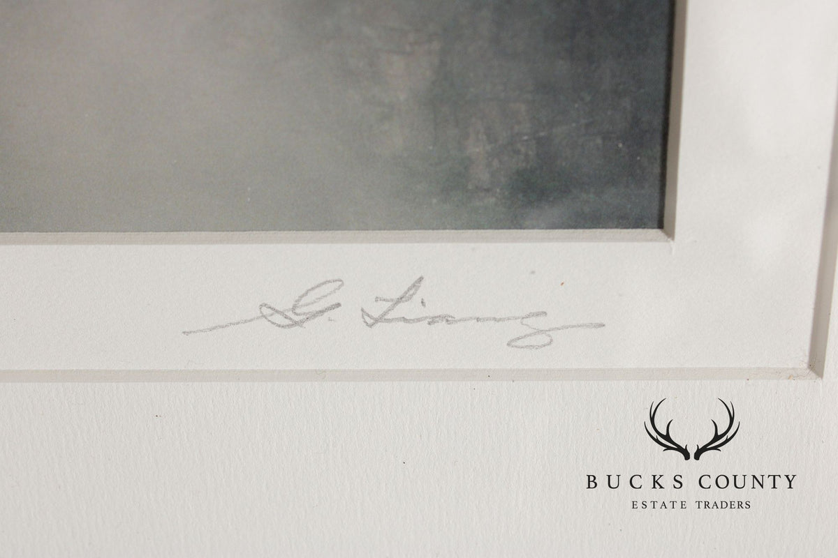 Keith Guo Ji Liang Framed Photograph, 'Mt. Tian Zi in Mist'