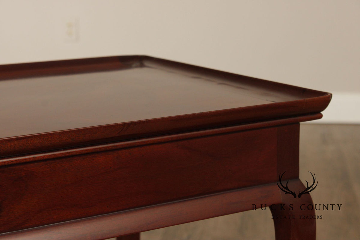 Kindel Winterthur Reproduction Mahogany Side Table