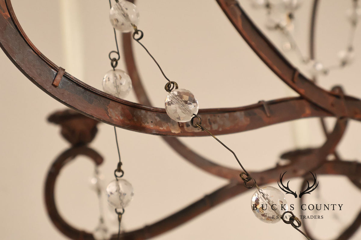 Niermann Weeks Avignon Iron Chandelier