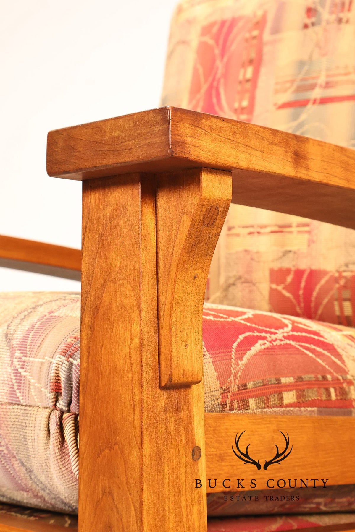Stickley Mission Collection Cherry "Gus" Morris Chair