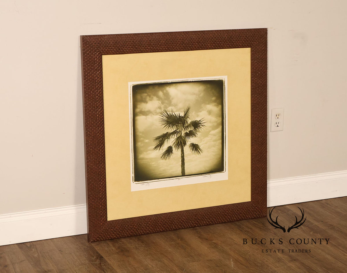Michael Bryant Pair of Framed Photographs, 'Palm Study'