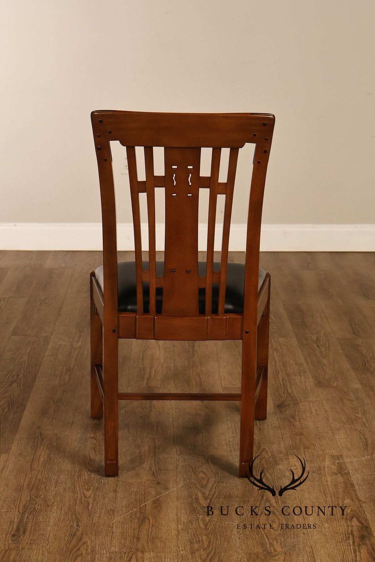 Stickley Pasadena Bungalow Blacker House Set Of Six Mahogany Dining Chairs