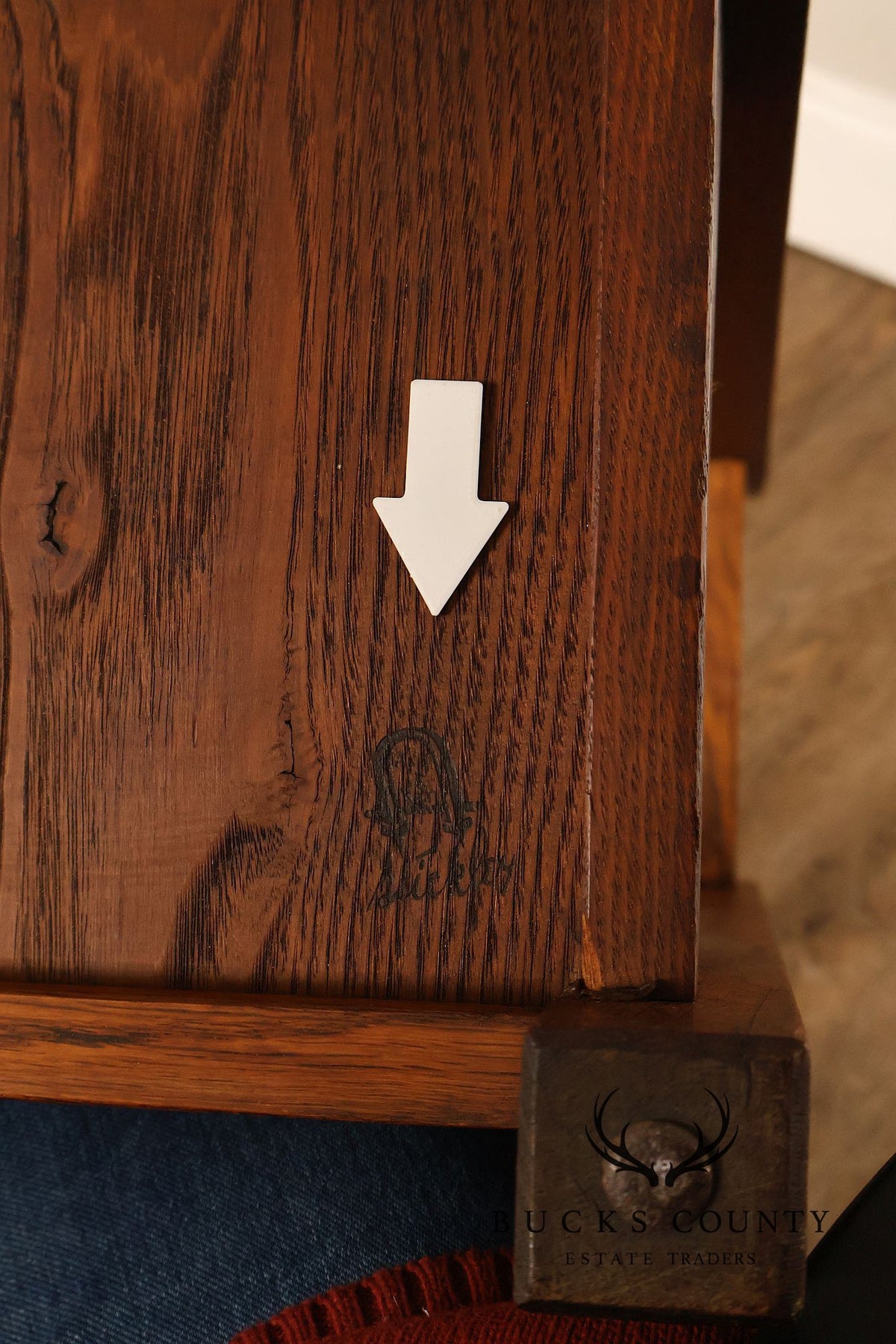 Gustav Stickley Arts And Crafts Oak Umbrella Stand model #54