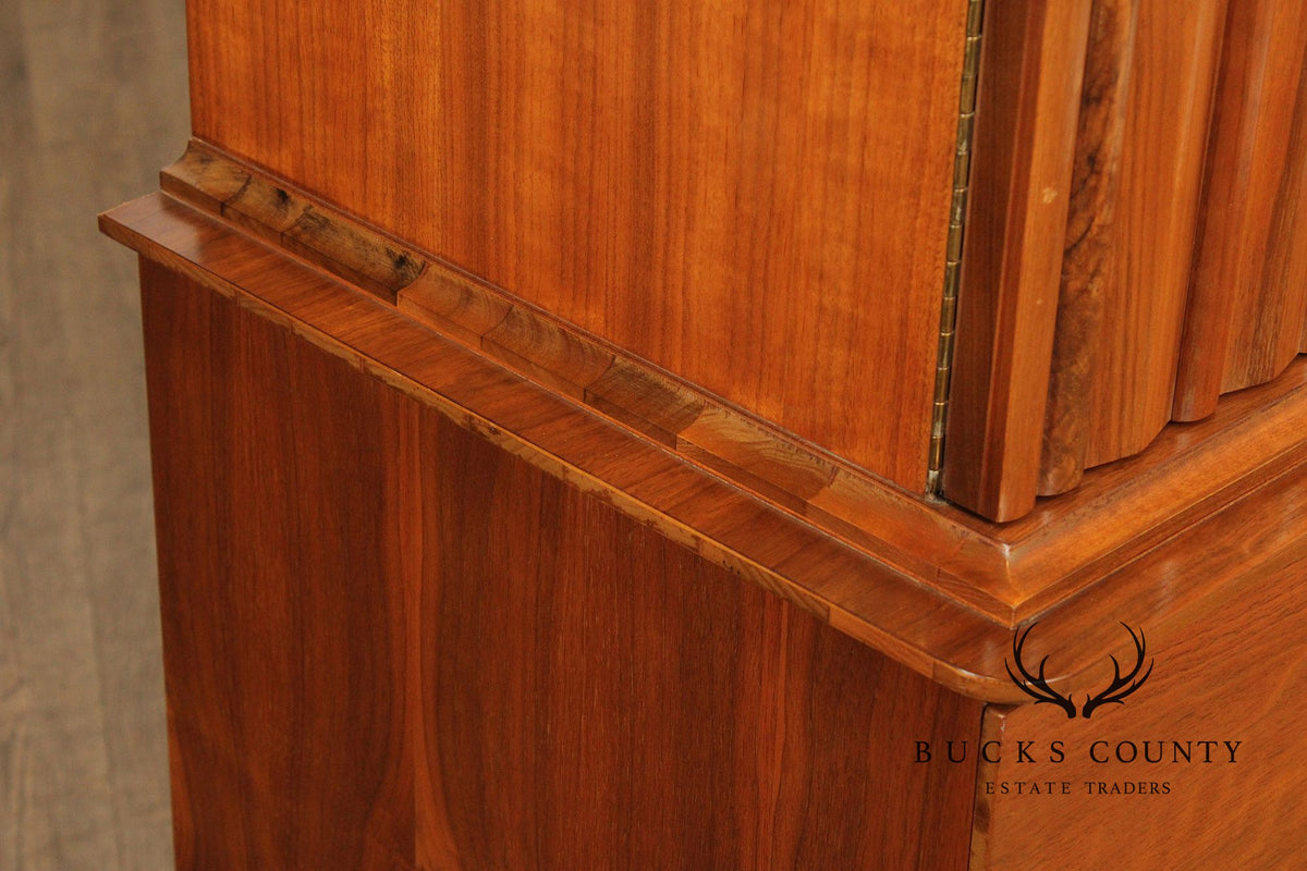 Young Manufacturing Mid Century Modern Walnut Gentleman's Chest
