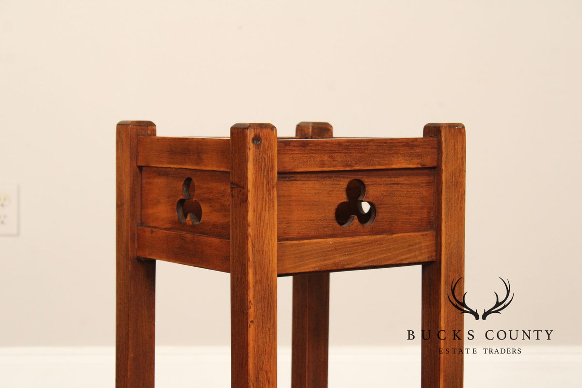Antique Arts and Crafts Plant Stand