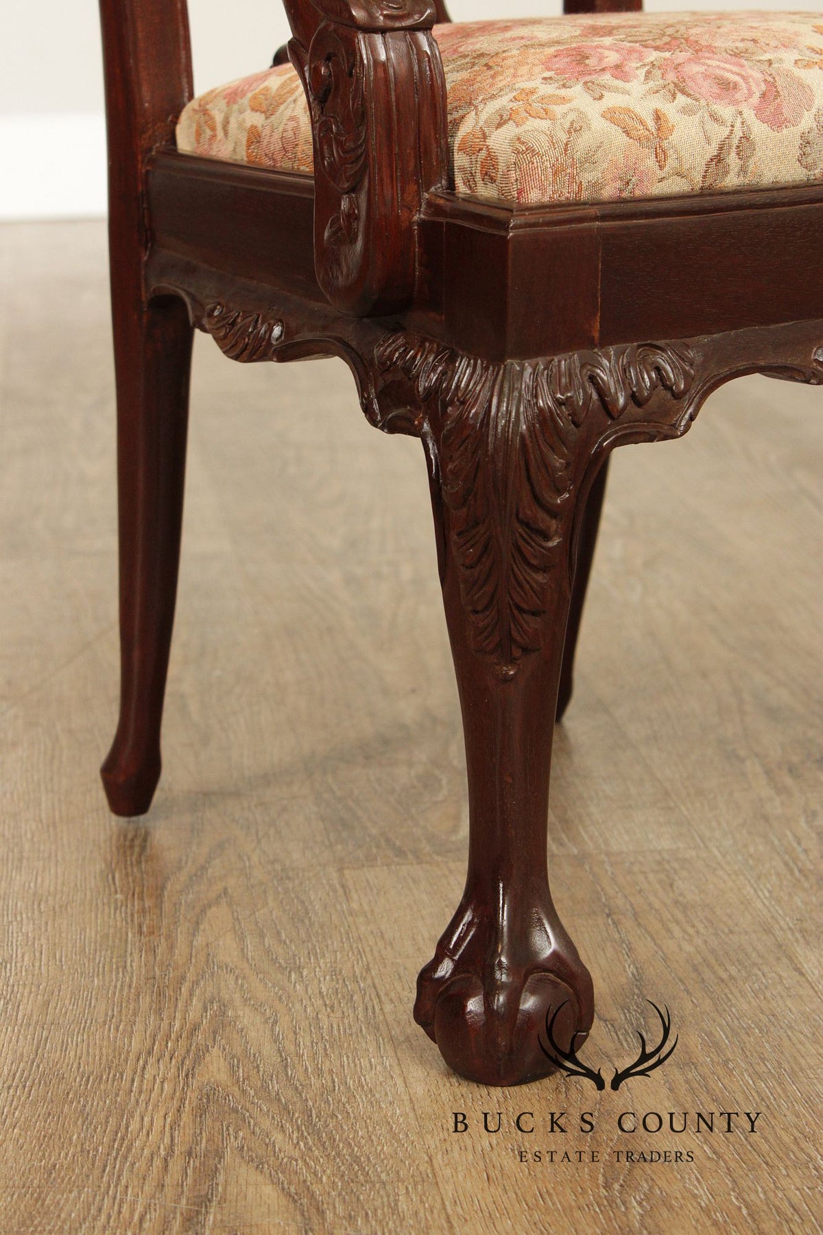 Georgian Style Mahogany Child's Armchair