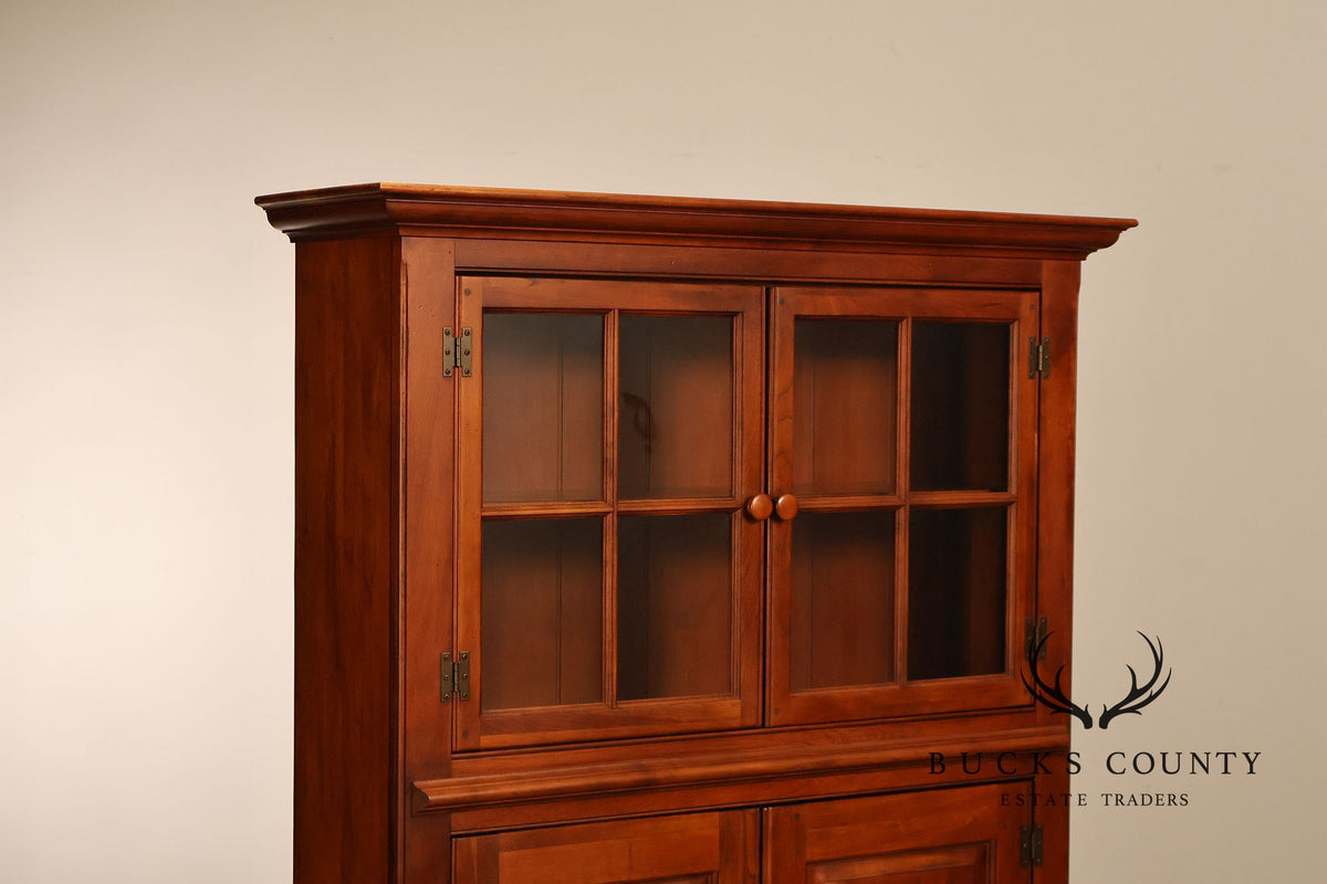 Lexington Bob Timberlake Cherry Four Door Lighted China Cabinet