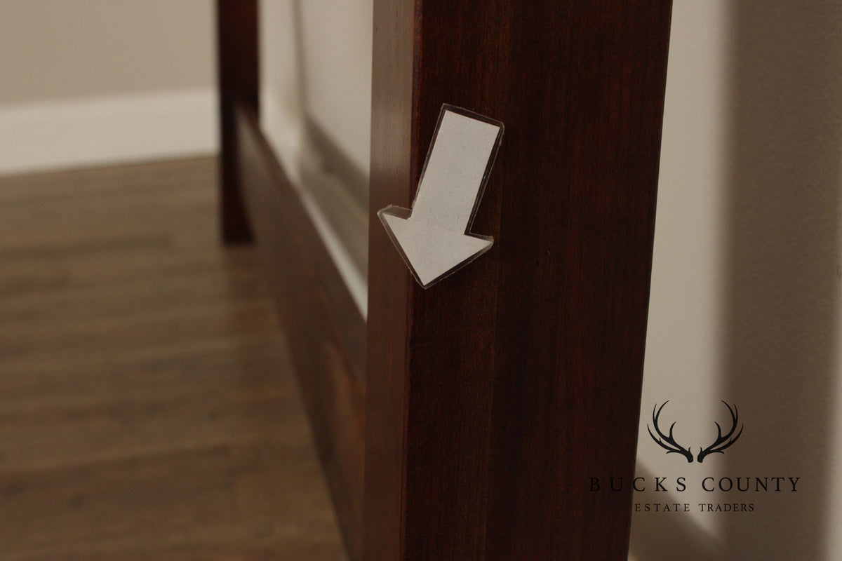 Chippendale Style Cherry Queen Poster Headboard
