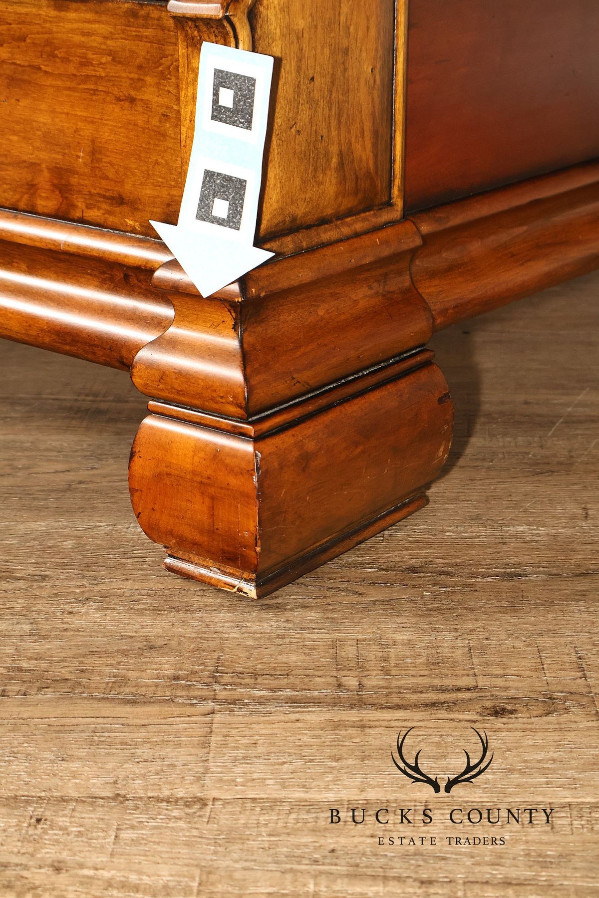 Ethan Allen Tuscany Collection King Size Sleigh Bed