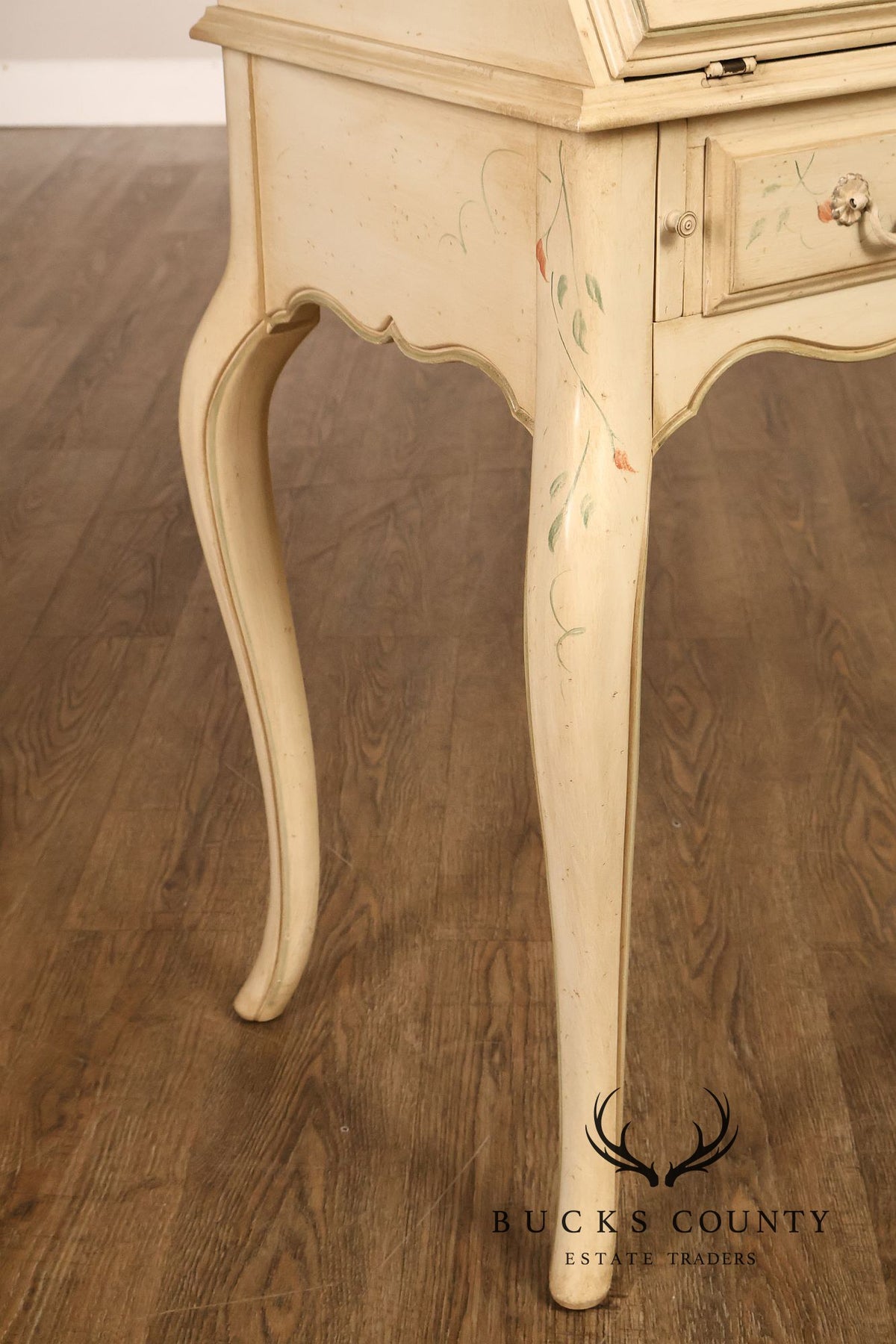 Ethan Allen Country French Painted Secretary Desk