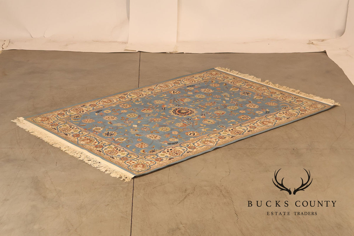 Persian Style Hand Knotted Wool Area Rug