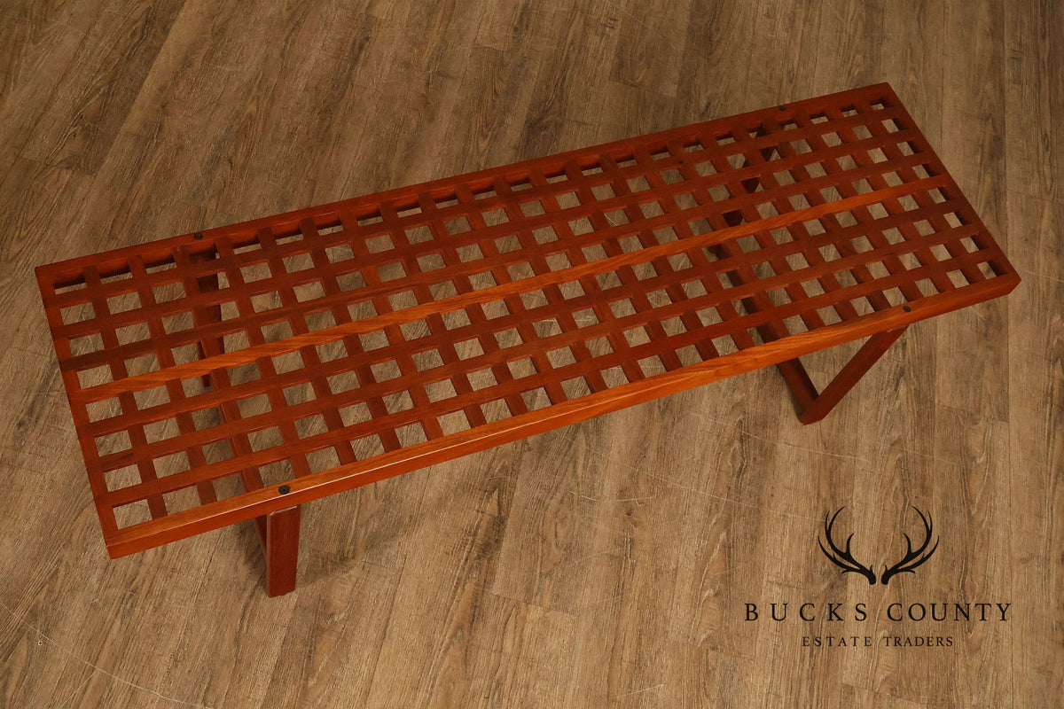 Peter Løvig Nielsen Danish Modern Teak Bench
