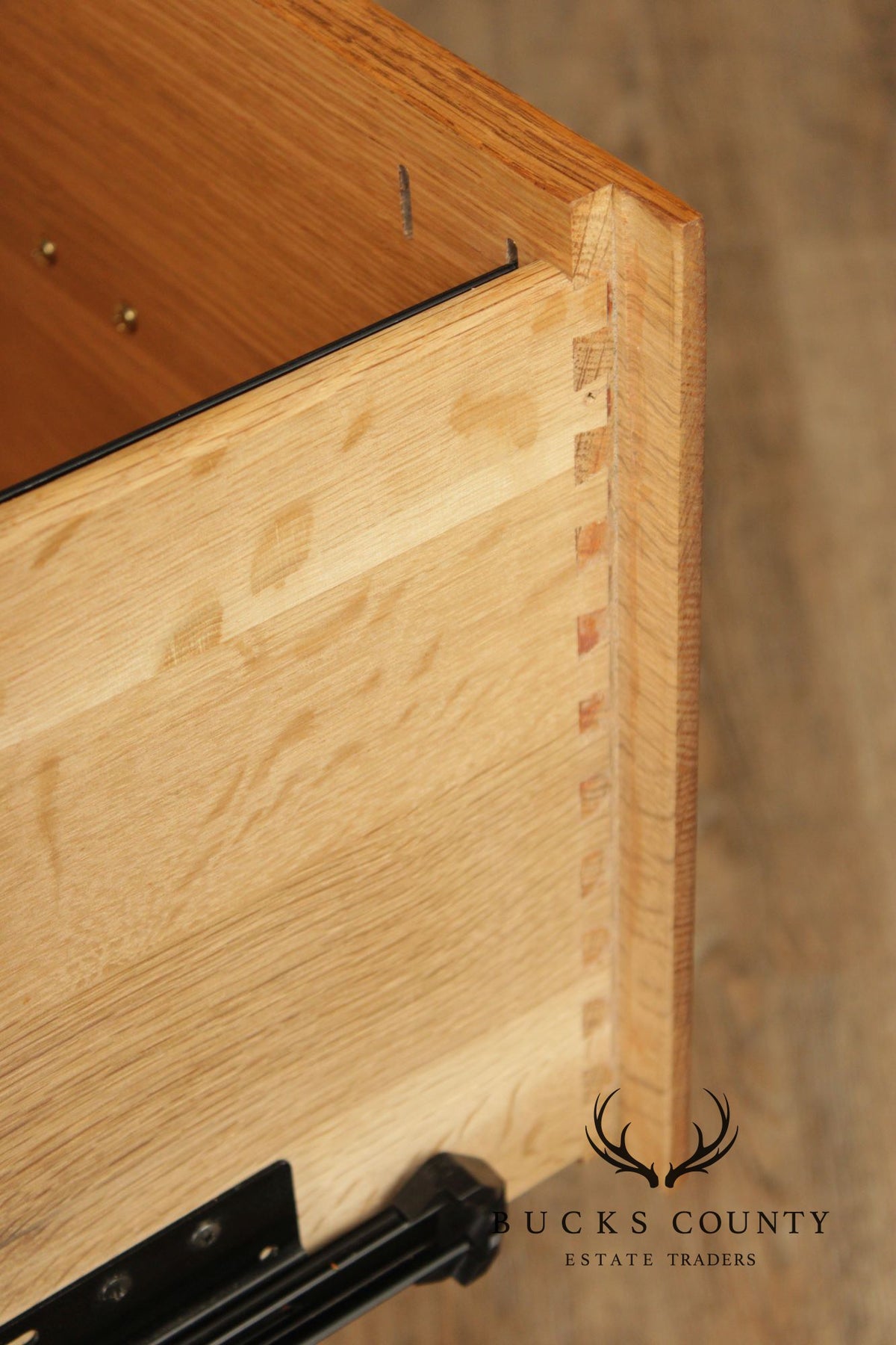 Stickley Mission Collection Oak Two Drawer File Cabinet