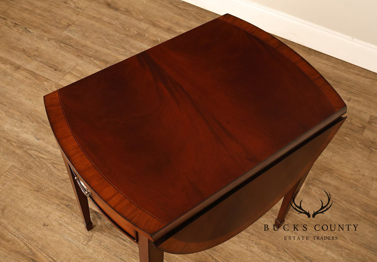 Ethan Allen Federal Style Mahogany Pembroke Table