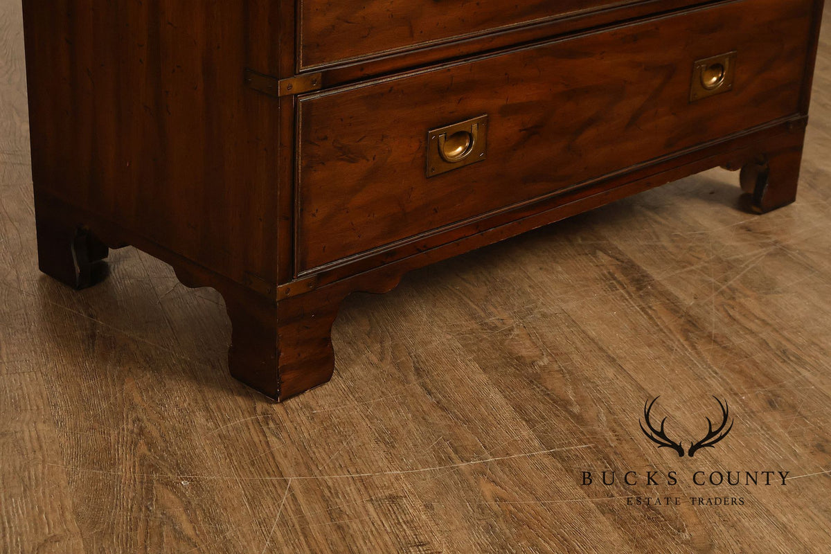 Heritage Campaign Style Tall Chest of Drawers