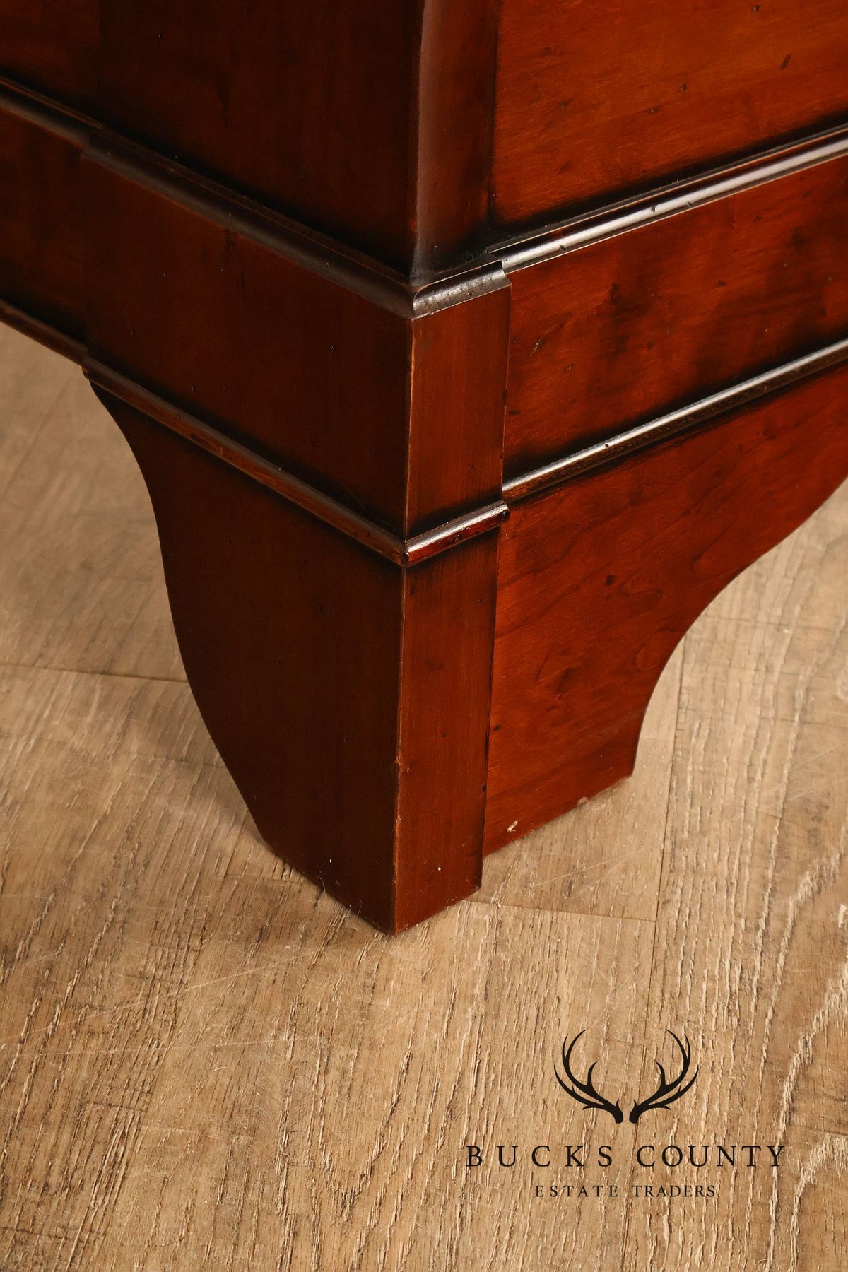 Grange Louis Philippe Style Queen Cherry Sleigh Bed