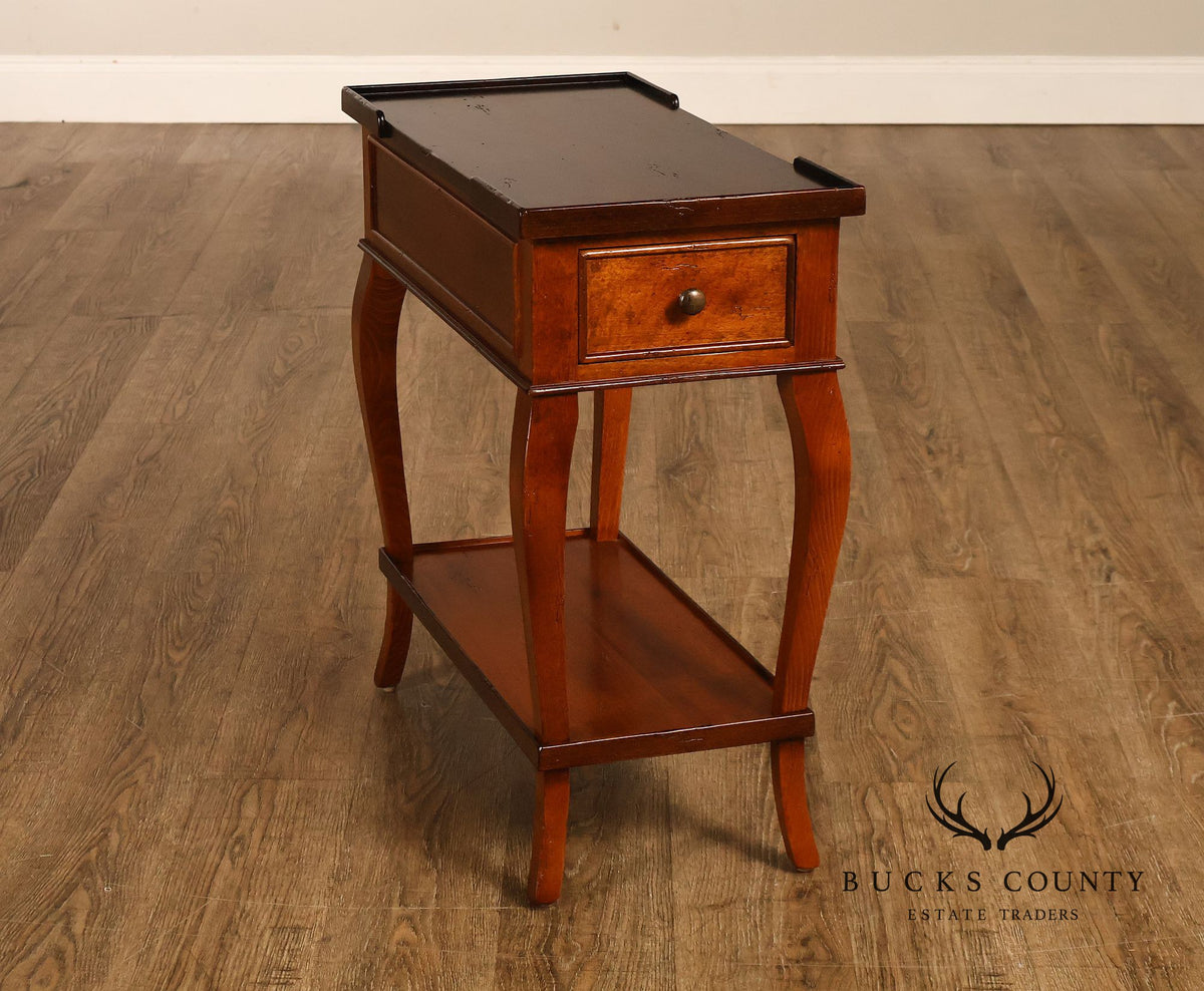 Baker Milling Road Narrow One Drawer. Side Table