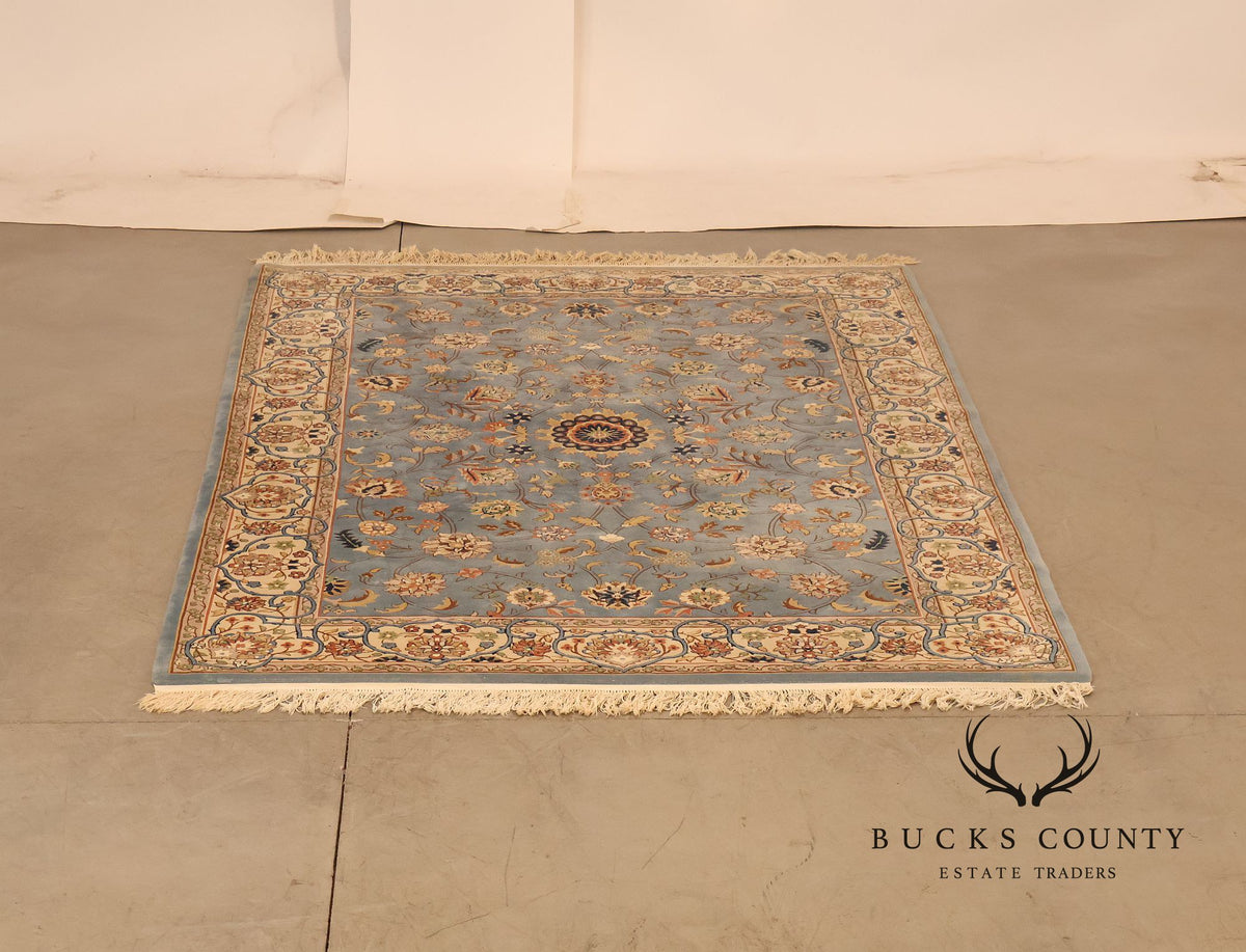Persian Style Hand Knotted Wool Area Rug