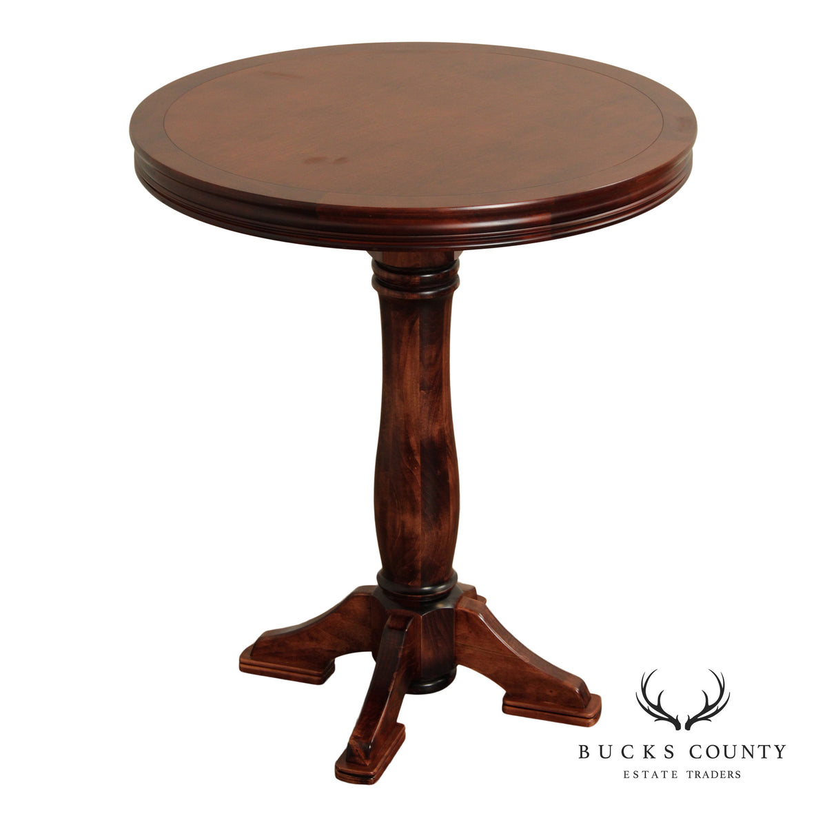 Rustic Style Round Top Bistro Table