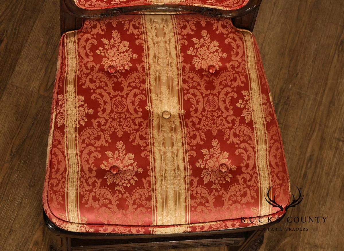 Interior Crafts French Country Style Set of Six Dining Chairs