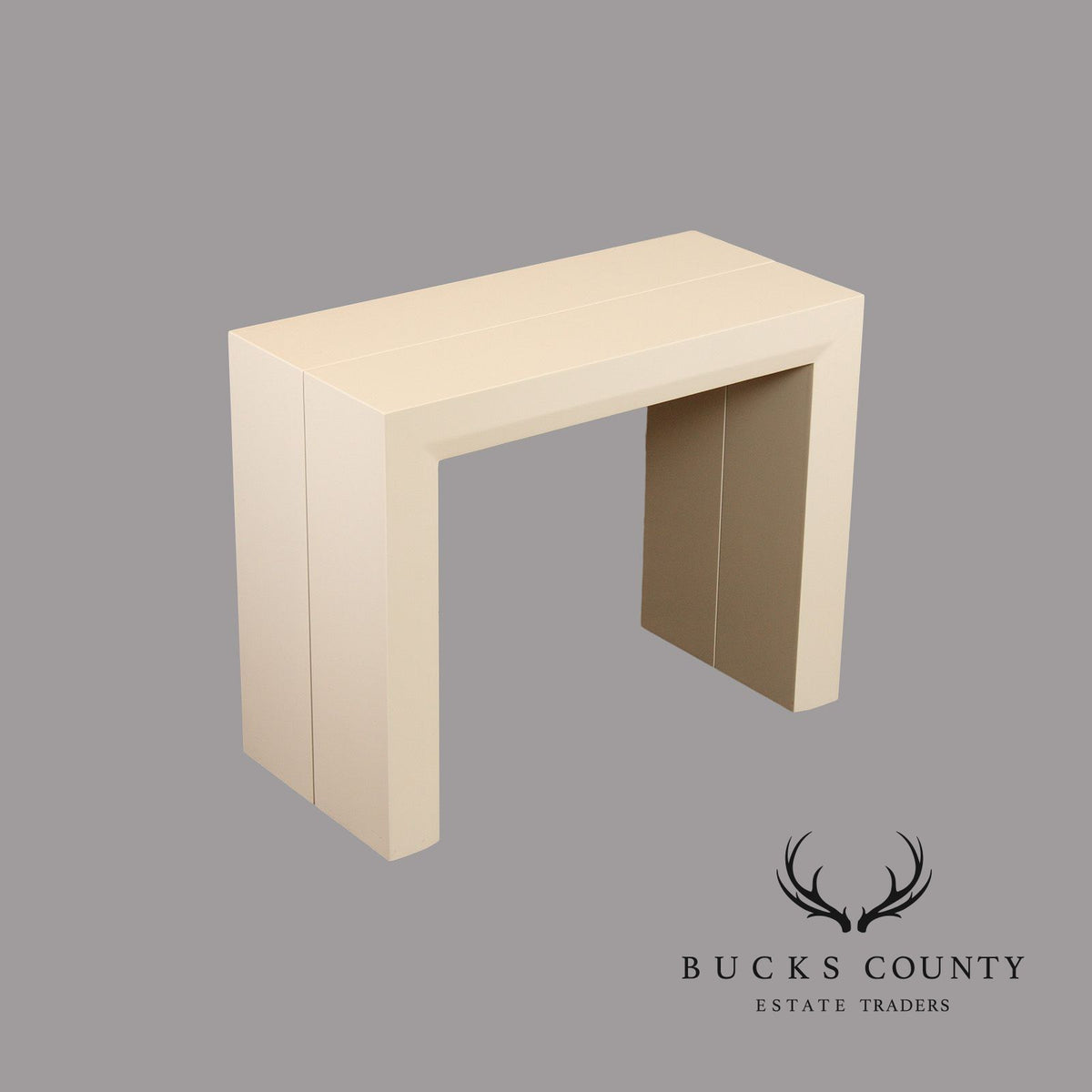 Expand Furniture Post Modern Convertible Console Dining Table
