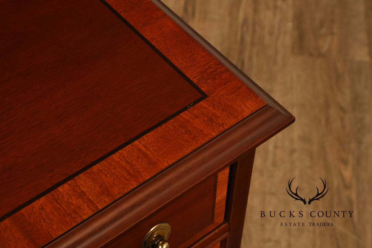 Pennsylvania House Banded Mahogany Bedside Chest
