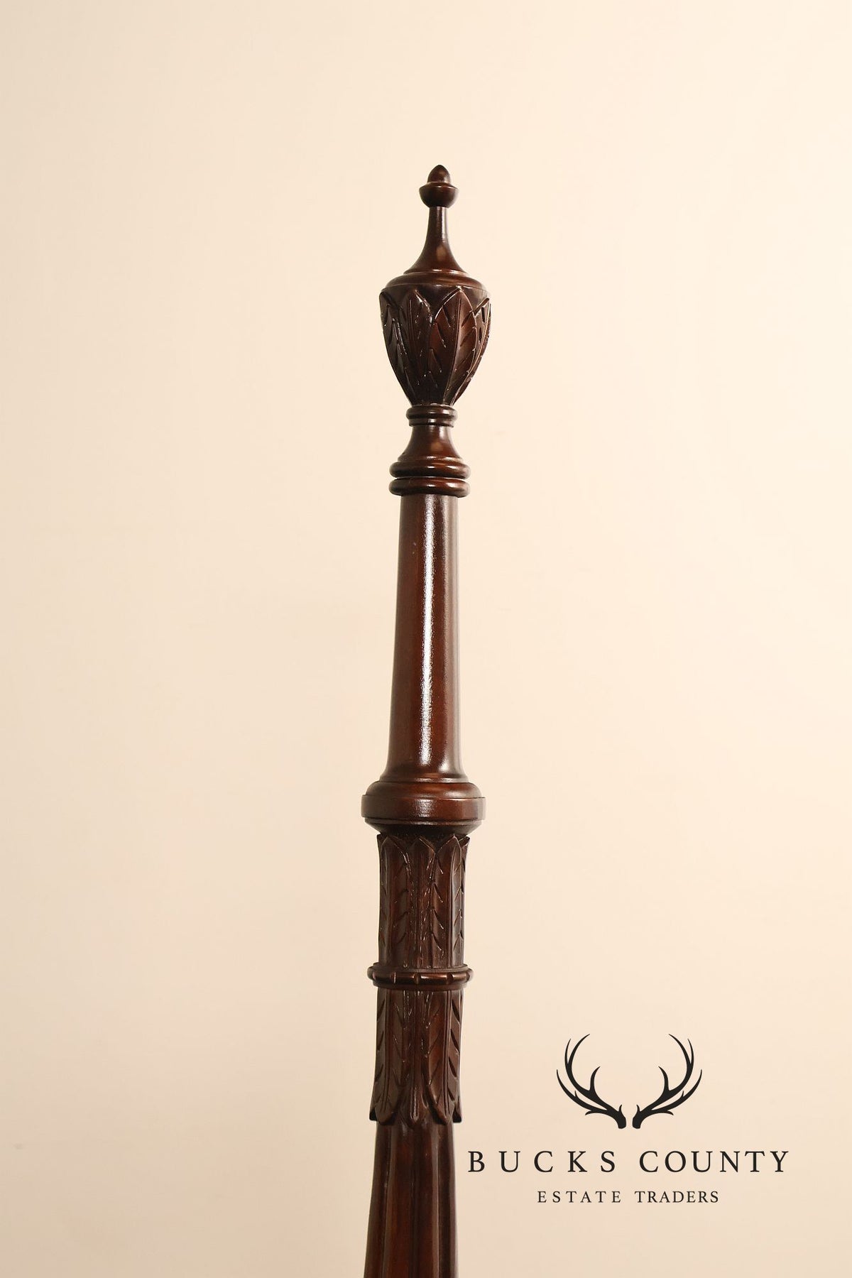 Statton King Size Carved Cherry Poster Bed
