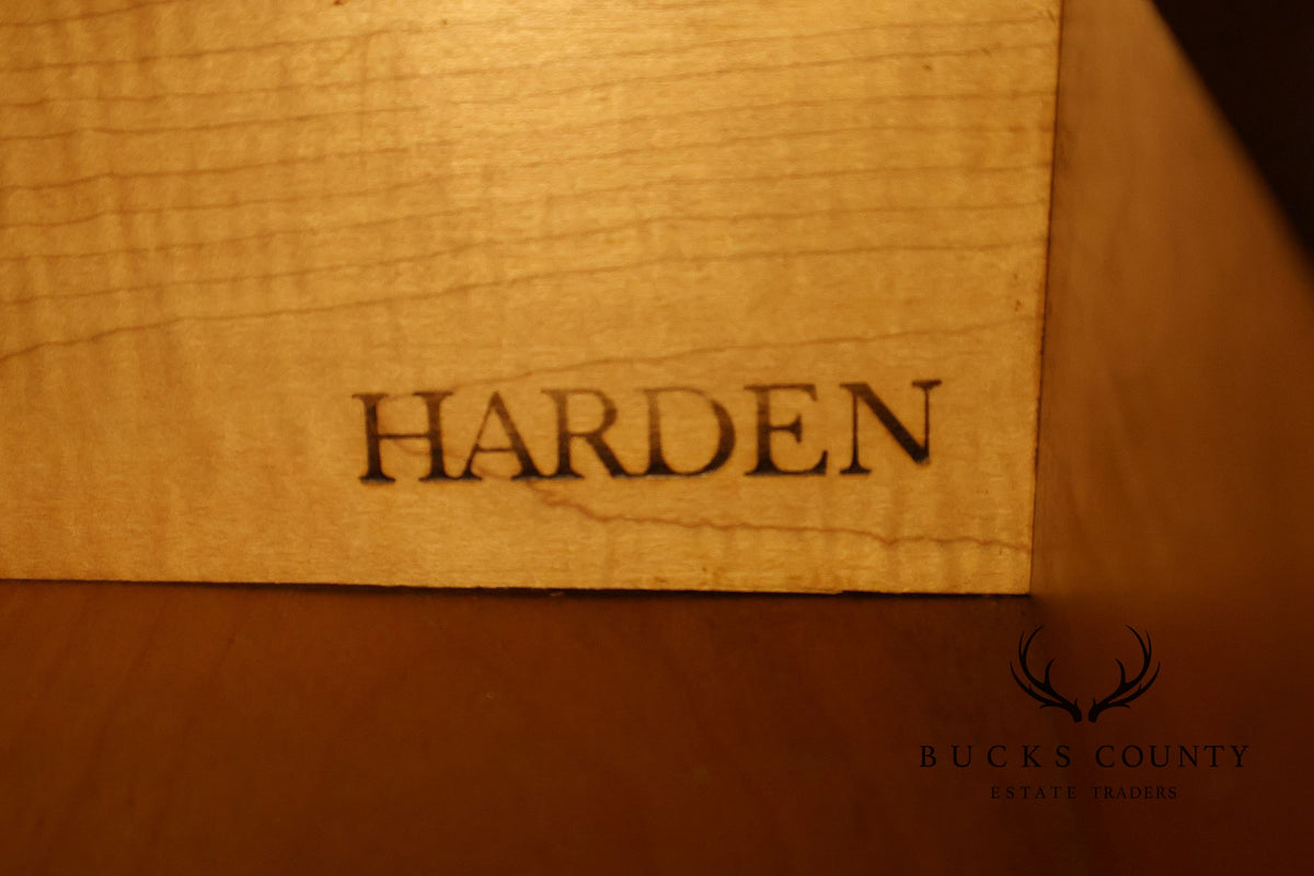 Harden French Louis XV Style Cherry Armoire Bar Cabinet