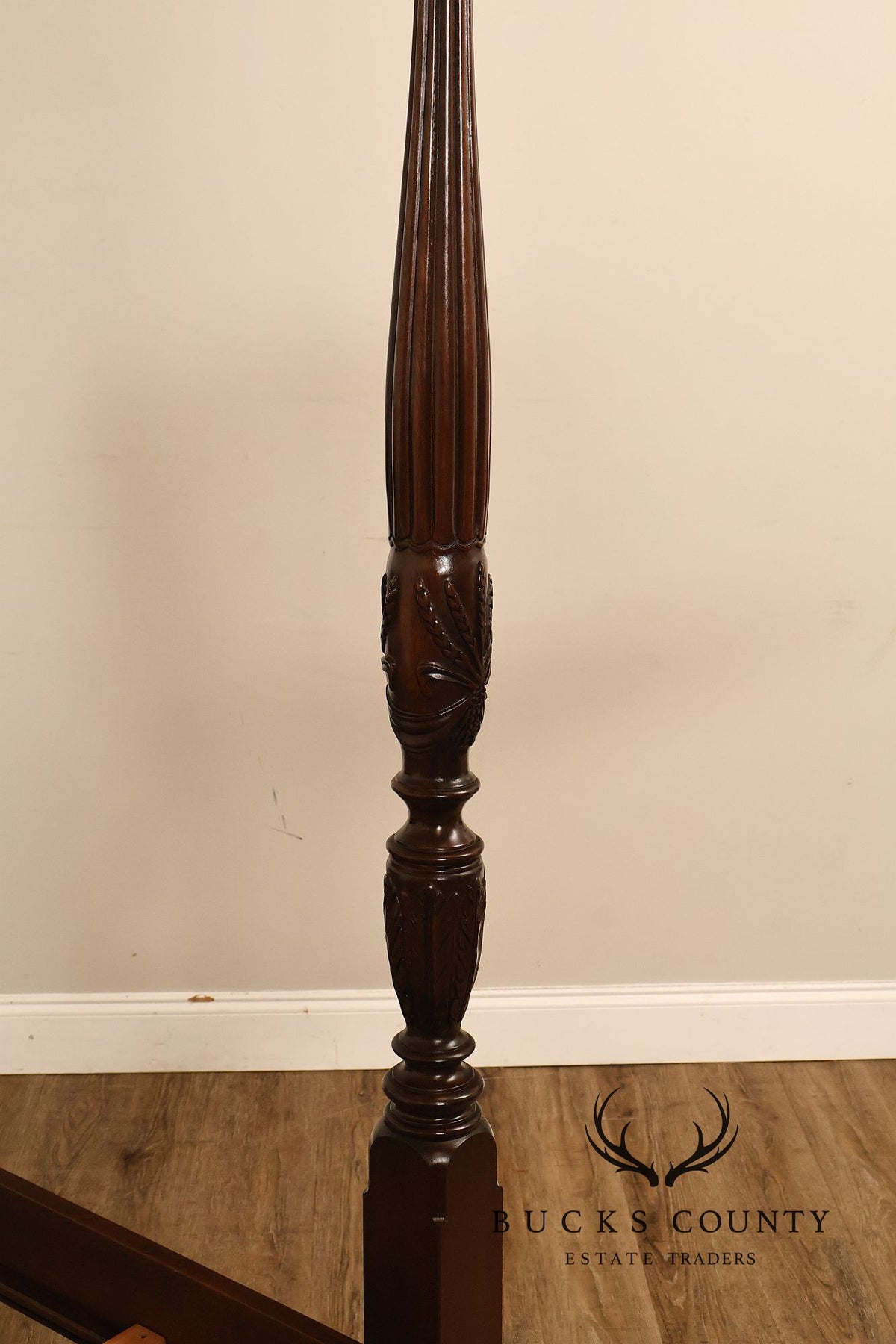 Ethan Allen 'Georgian Court' King Cherry Poster Bed