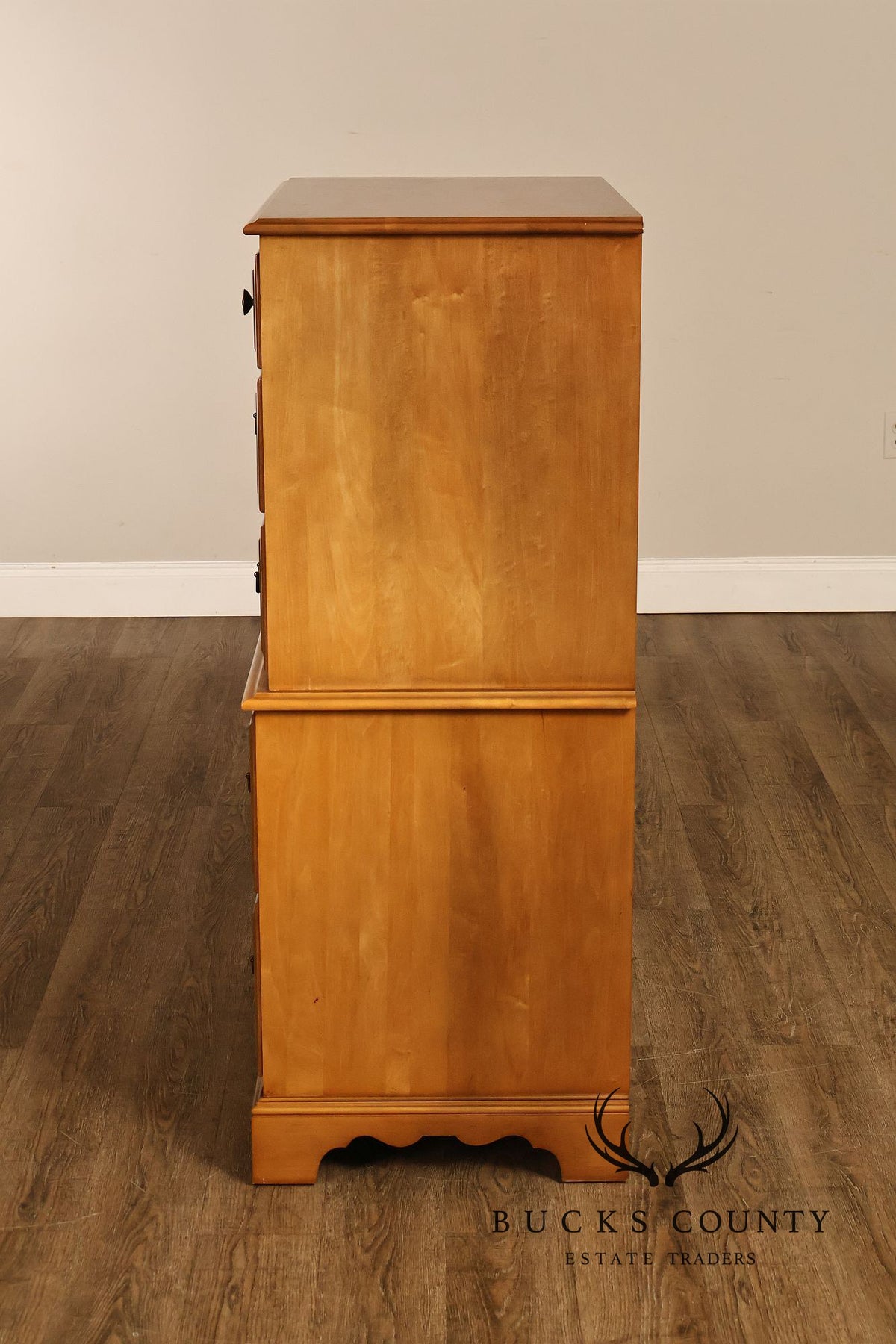 Traditional Maple Tall Chest Of Drawers