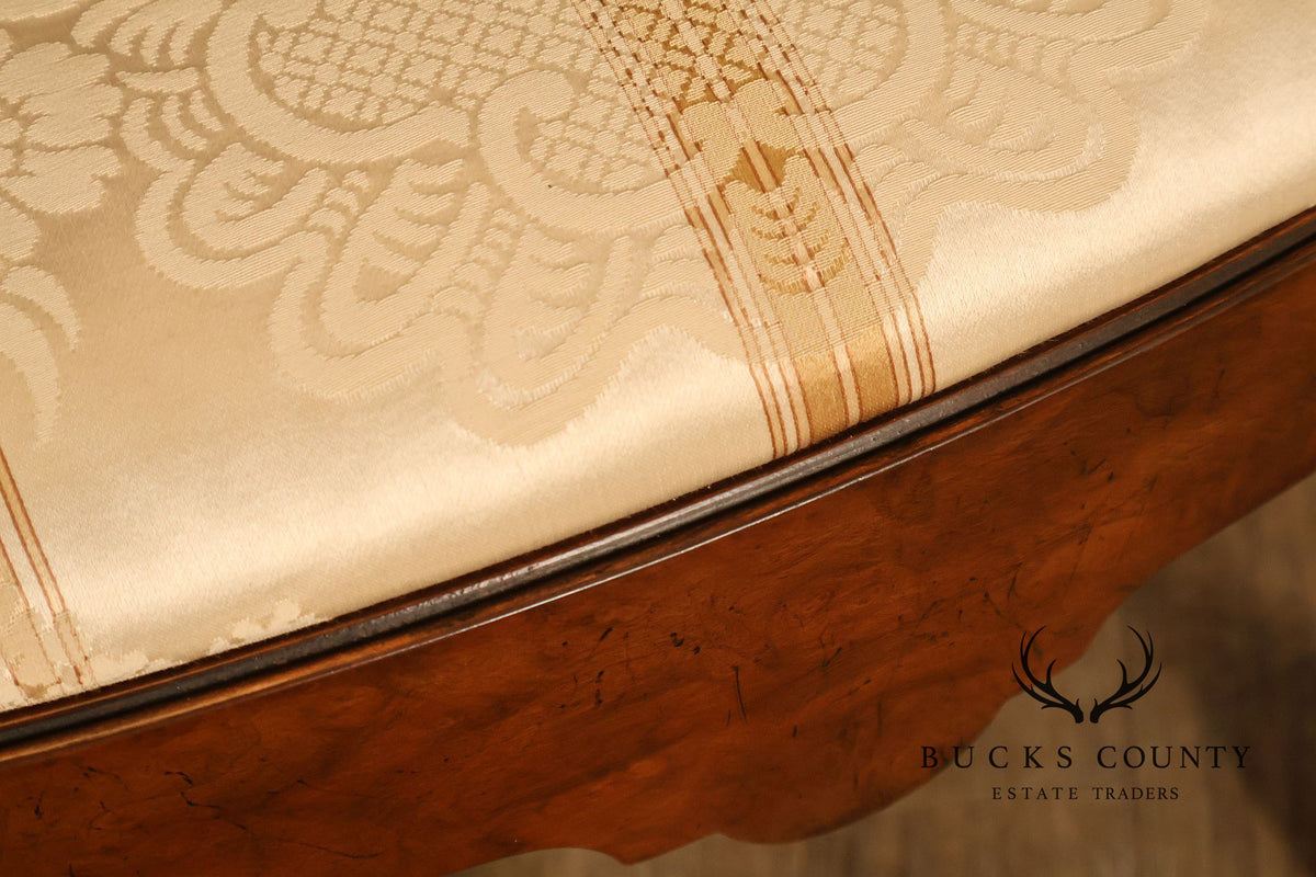 Baker Furniture 'Stately Homes' Set of Ten Walnut Dining Chairs