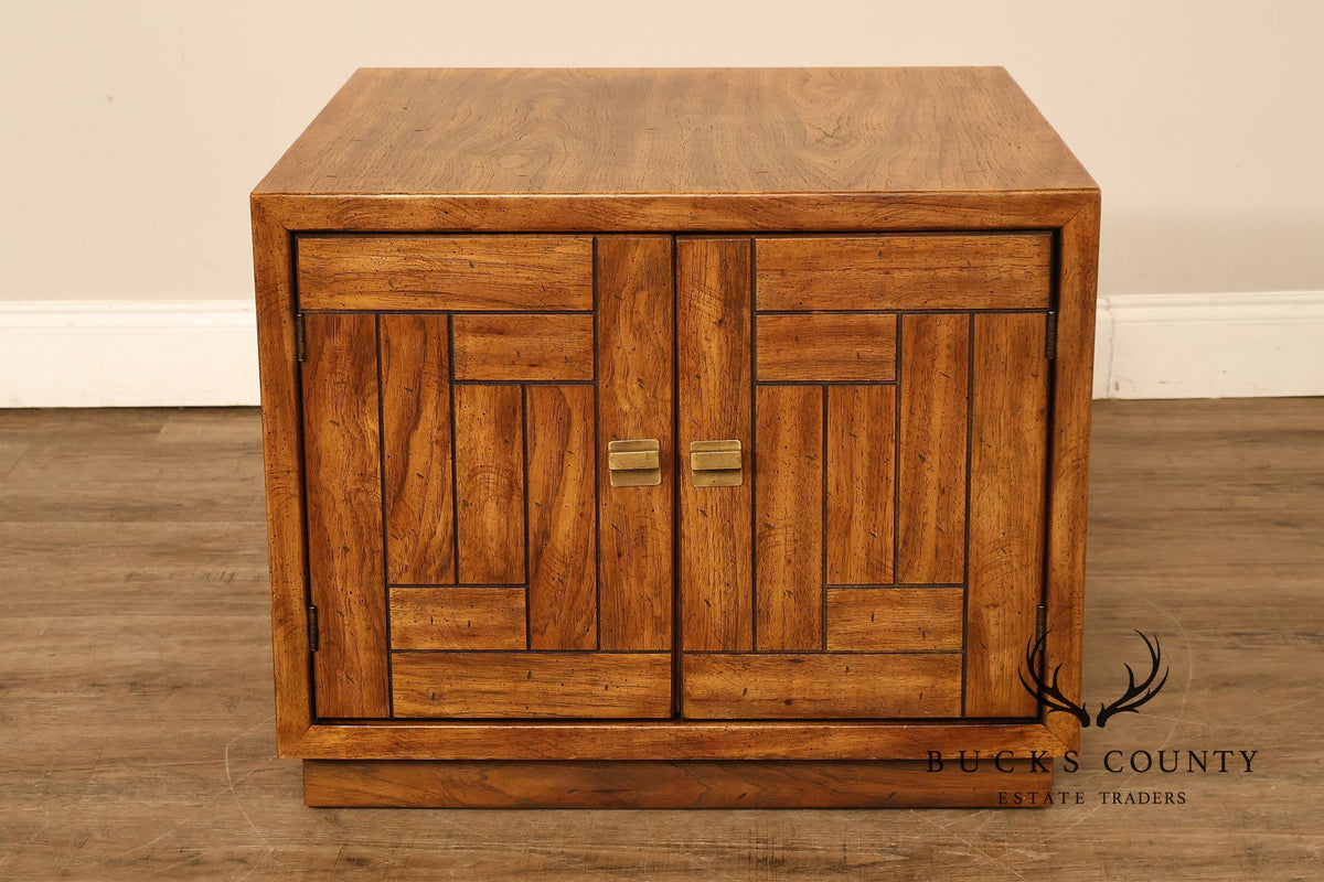 Drexel 'Woodbriar' End Table Cabinet