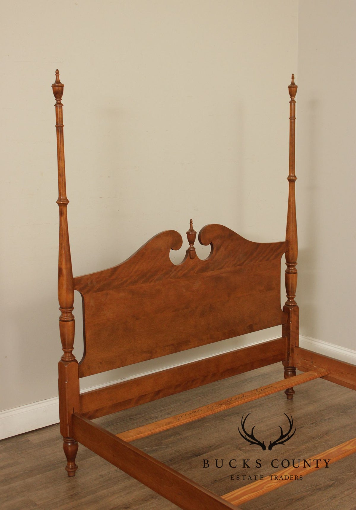 Ethan Allen American Maple Full Size Poster Bed