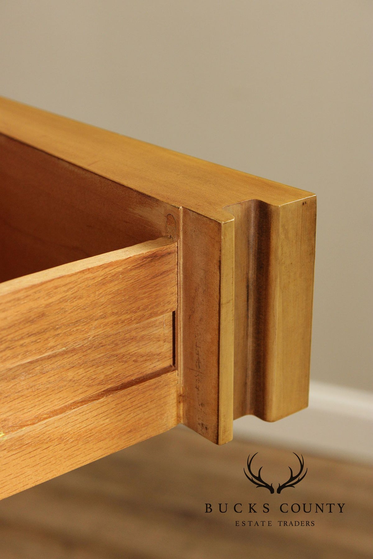 Widdicomb Mid-Century Modern Walnut & Burl Gentleman’s Chest