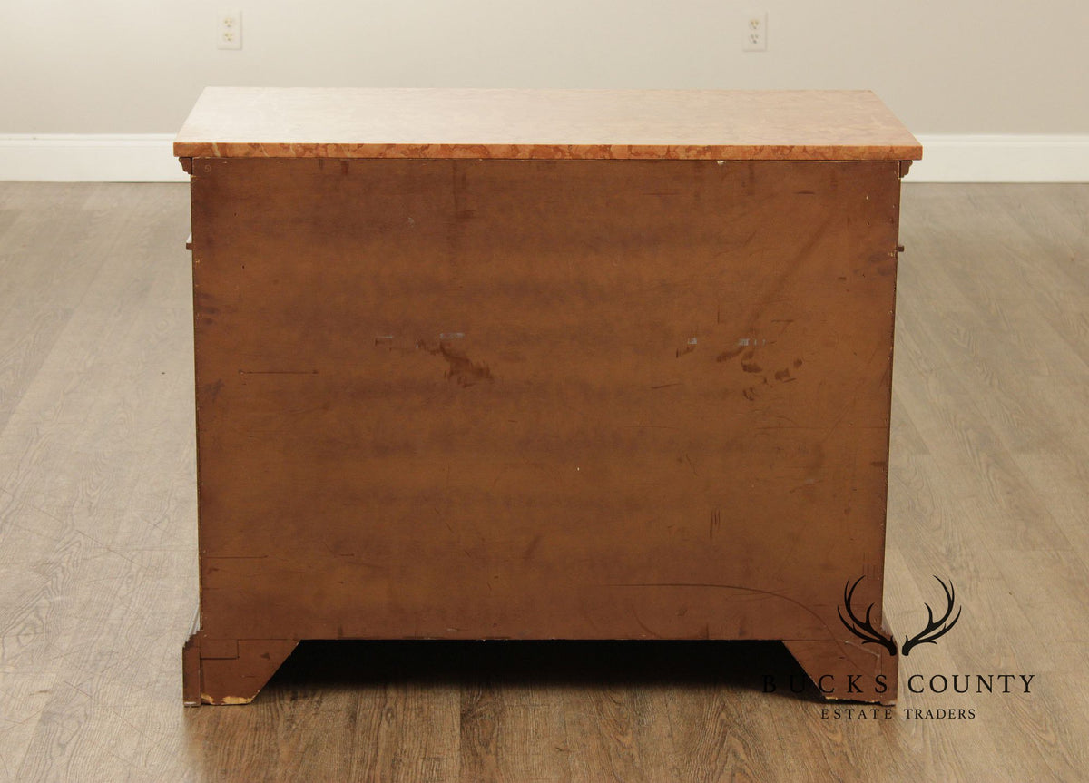 Italian Marble Top Chest of Drawers