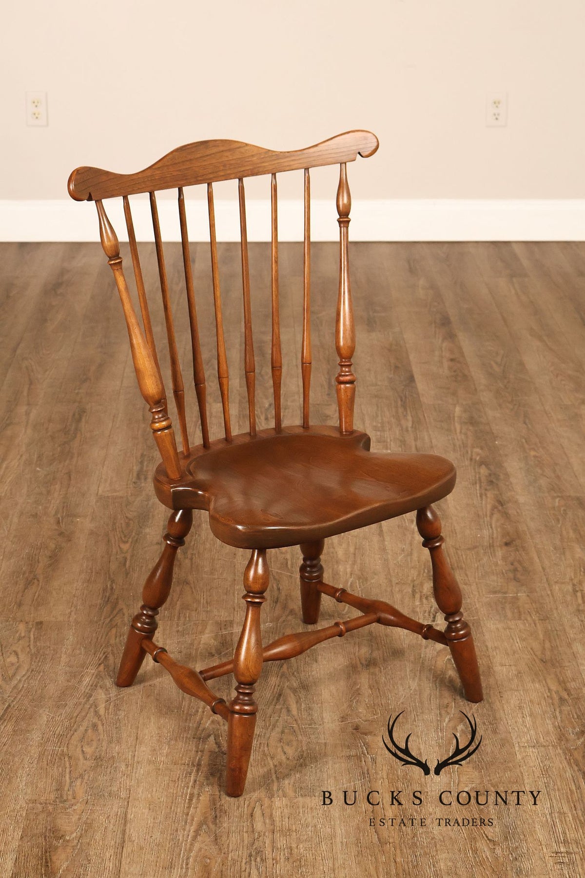 Harden Pair of Mixed Woods Windsor Side Dining Chairs