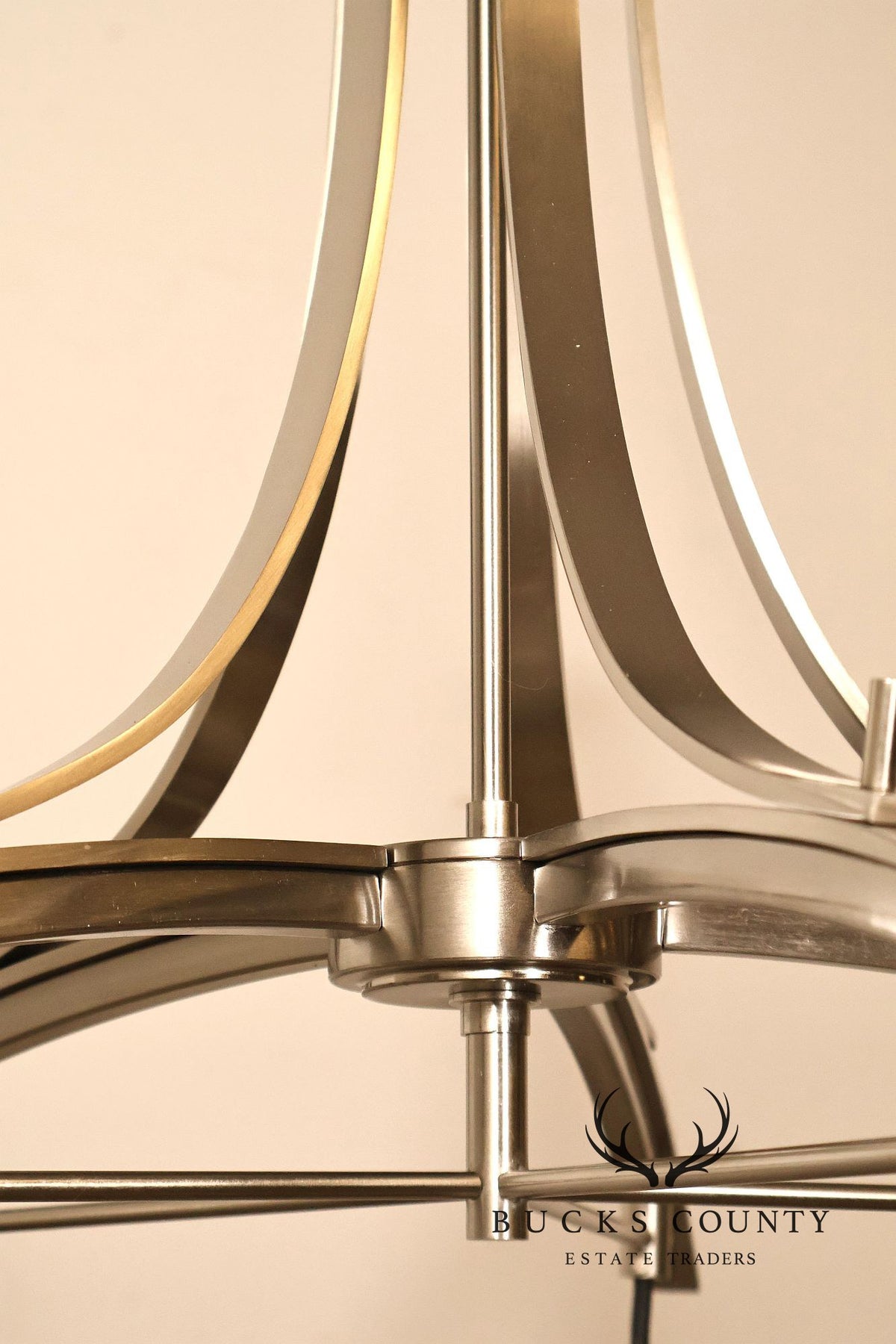 Minka-Lavery 'Poleis' Brushed Nickel Five-Light Chandelier