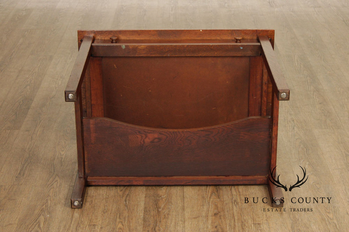 L. & J.G. Stickley Mission Oak Writing Desk