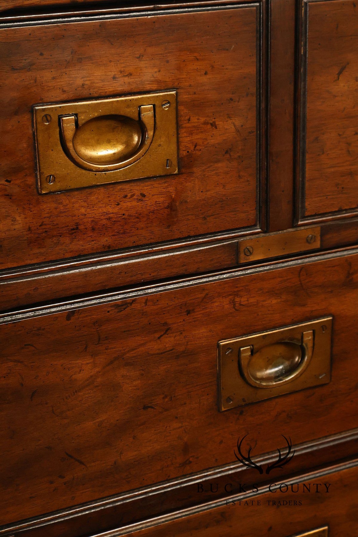 Heritage Campaign Style Tall Chest of Drawers