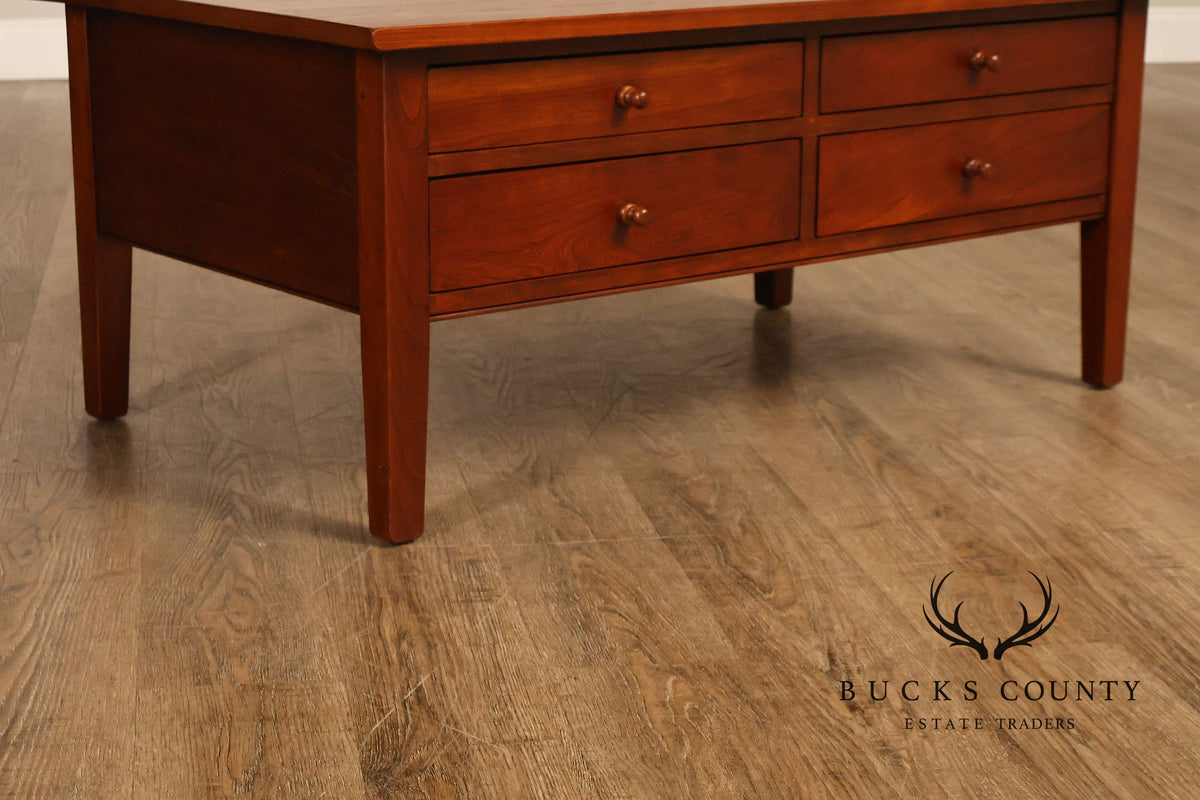 Piper Classics Shaker Style Salem Solid Cherry Coffee Table
