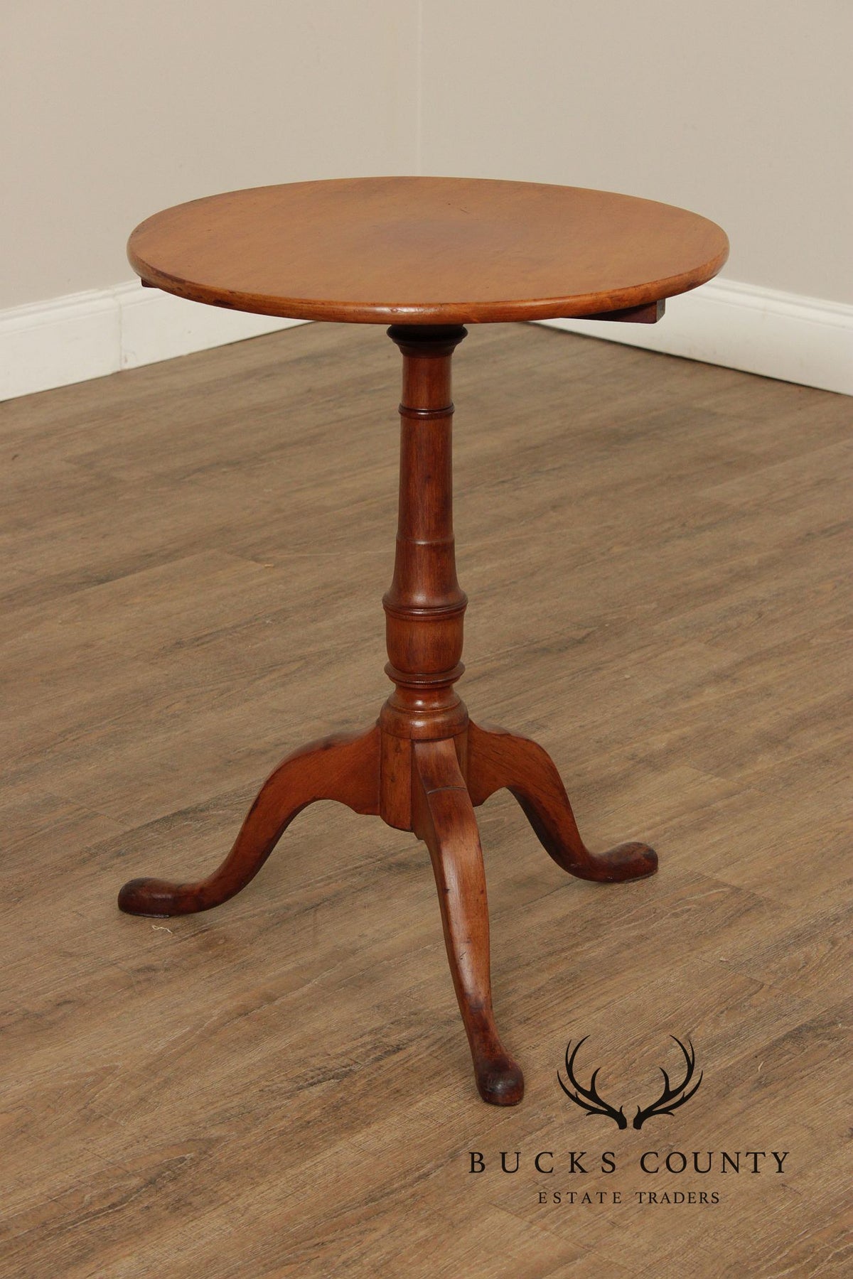 Antique Georgian Style Tilt Top Tripod Tea Table