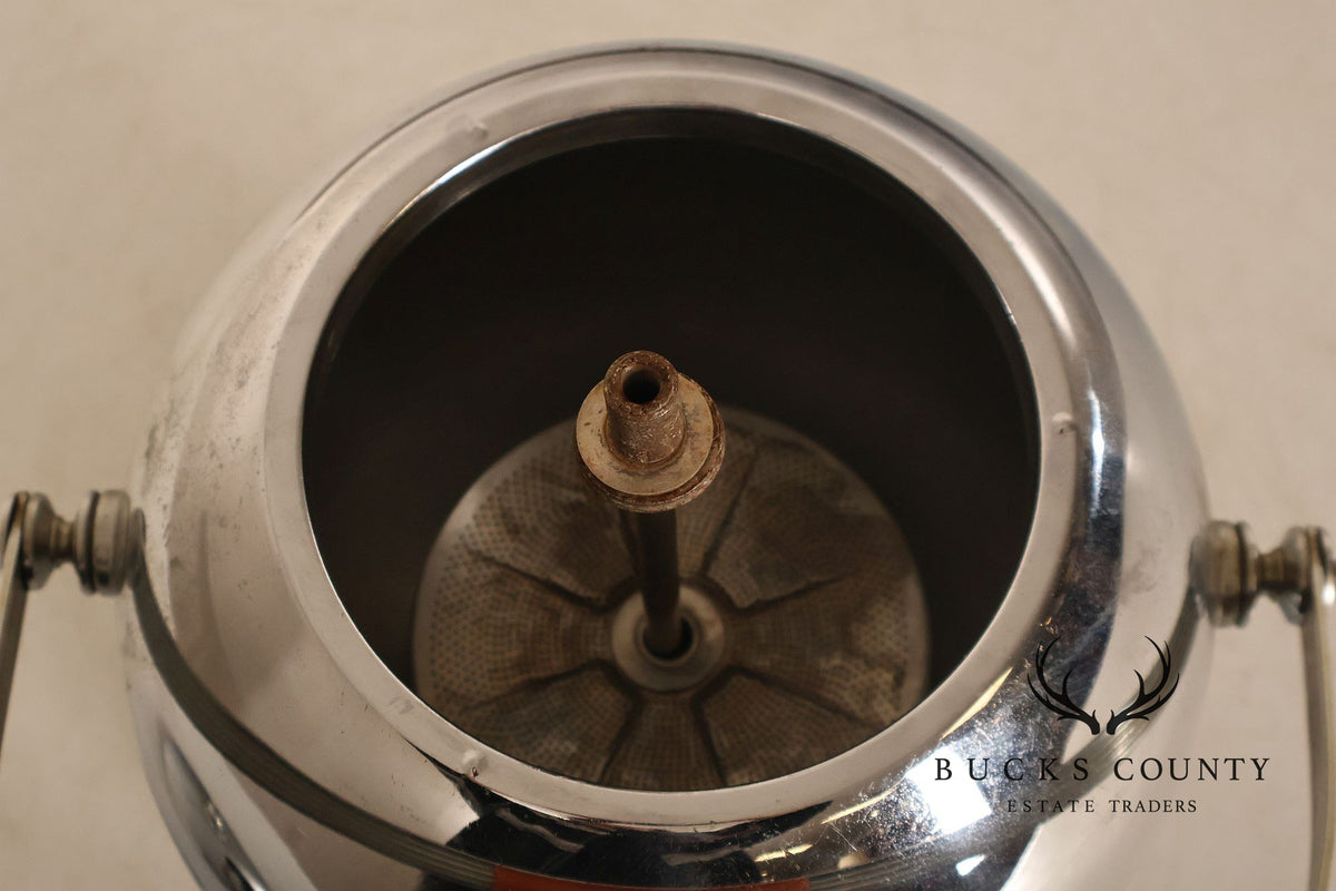 Manning-Bowman Chrome and Bakelite Coffee Percolator