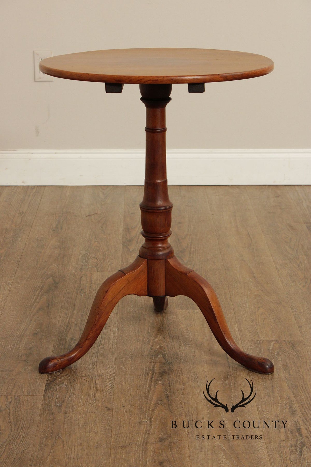 Antique Georgian Style Tilt Top Tripod Tea Table