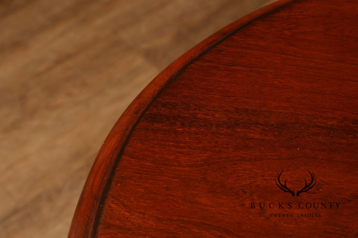 Superior Furniture Company Traditional Oval Cherry Petite Writing Desk