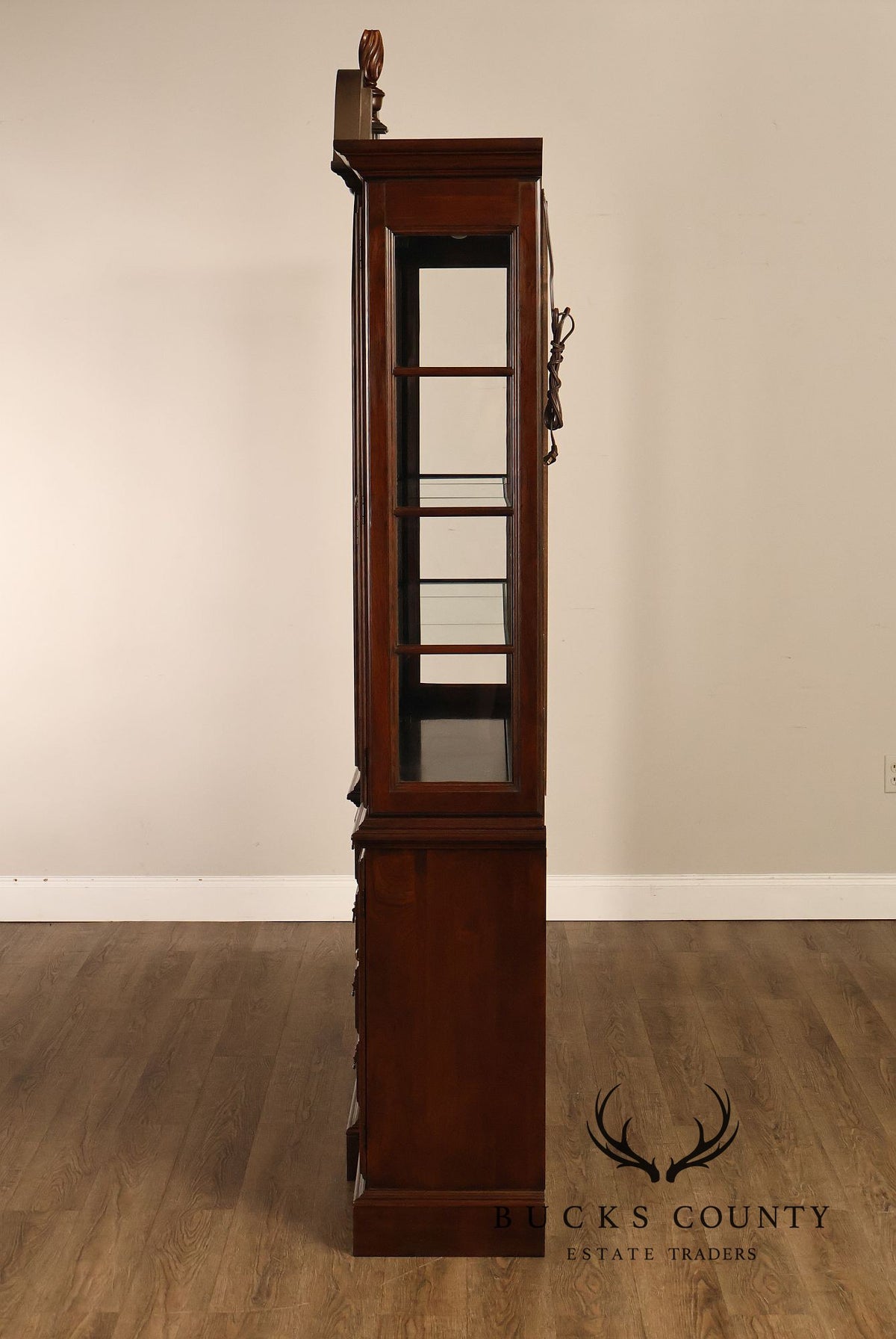 Harden Charleston Collection Cherry Breakfront China Cabinet