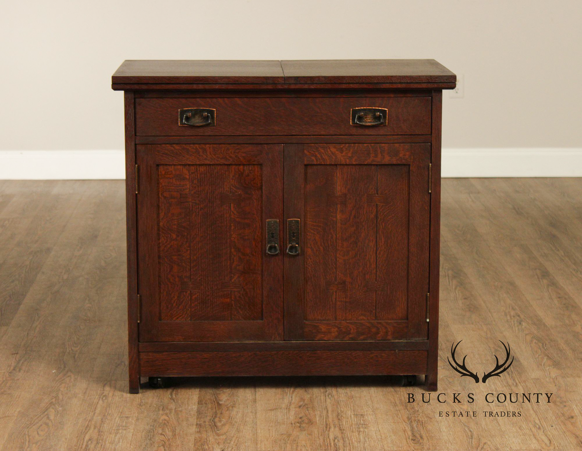 Stickley Mission Collection Oak Server