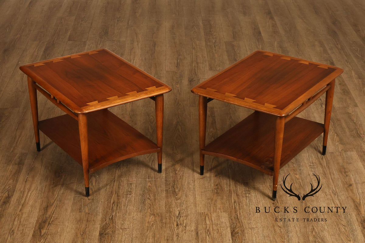 Lane 'Acclaim' Mid Century Modern Pair of End Tables