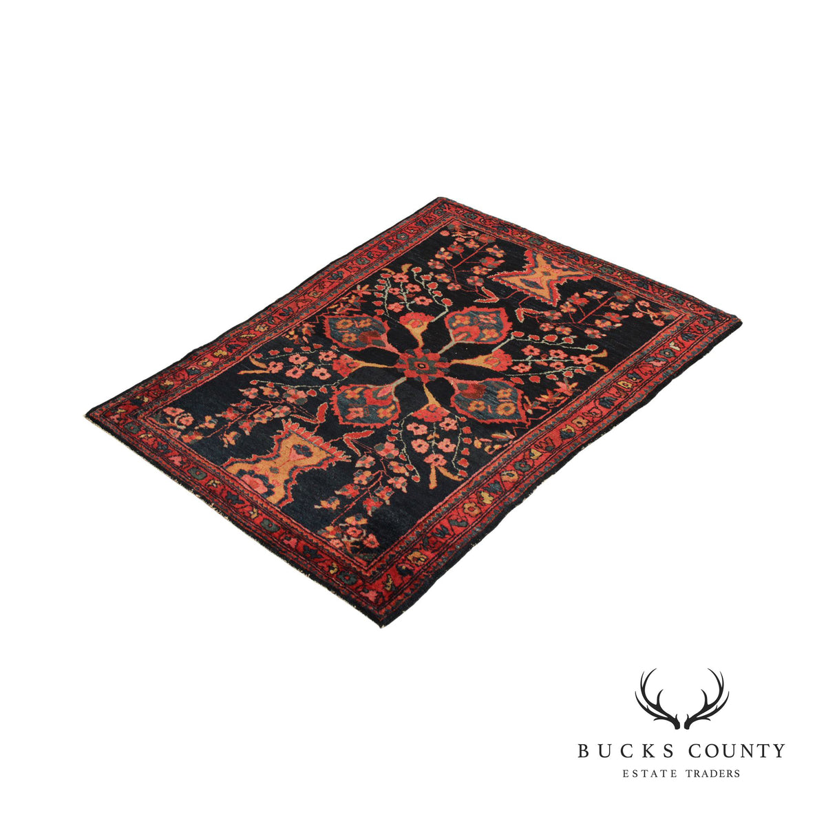 Persian Style Tribal Hamadan Area Rug, 4.5' x 3.5'
