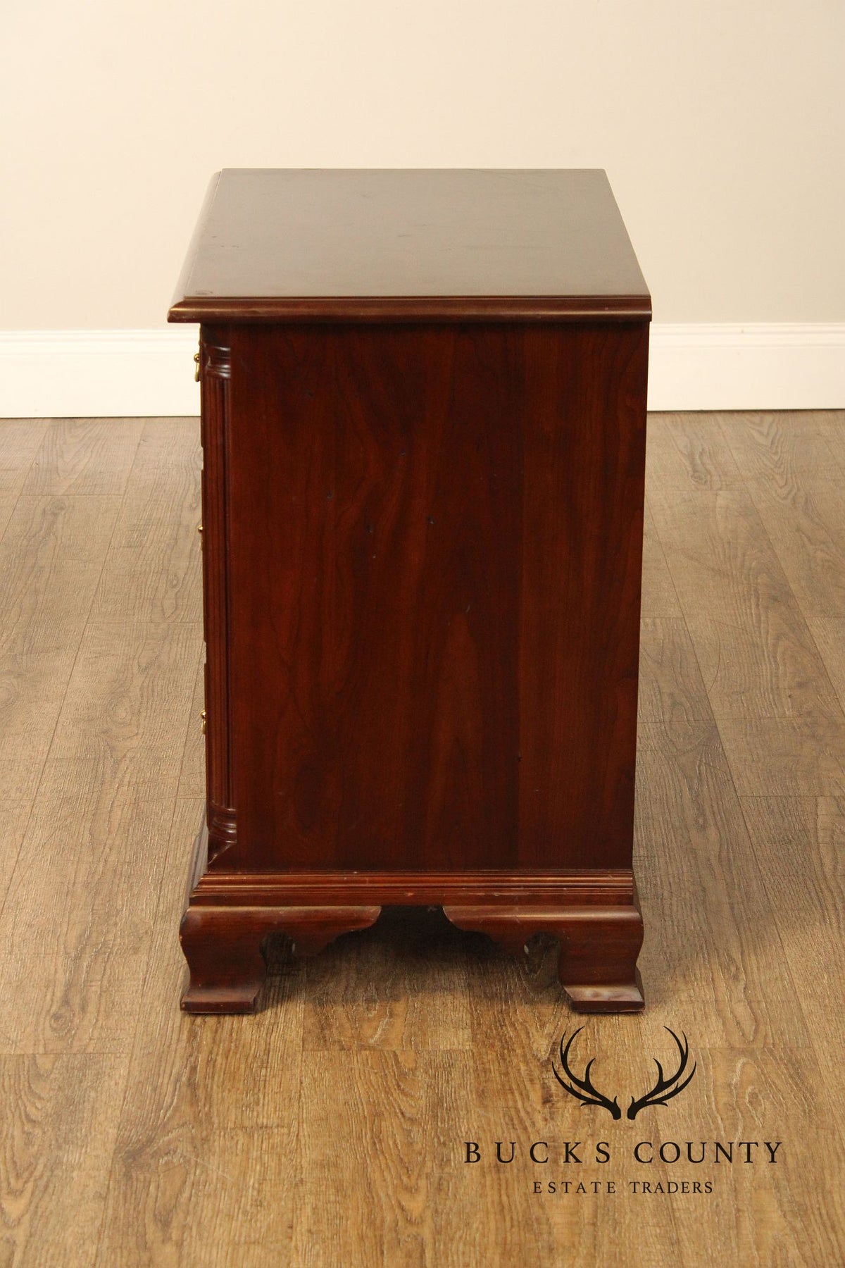 Stickley Chippendale Style Mahogany Nightstand