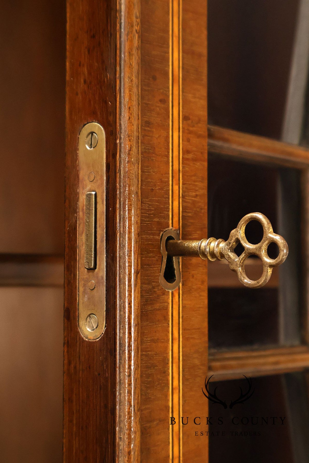 Kittinger Georgian Style Mahogany Secretary Bookcase